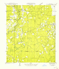 PINE GROVE, LA HISTORICAL MAP GEOPDF 7.5