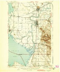MOUNT VERNON, WA HISTORICAL MAP GEOPDF 1