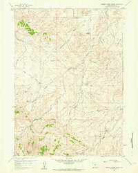 STINKING WATER CREEK, WY HISTORICAL MAP