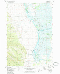 BATES, ID HISTORICAL MAP GEOPDF 7.5X7.5