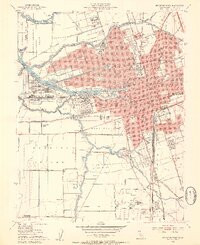 STOCKTON WEST, CA HISTORICAL MAP GEOPDF