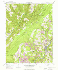 BARTON, MD HISTORICAL MAP GEOPDF 7.5X7.5