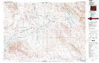 POWELL, WY-MT HISTORICAL MAP GEOPDF 30X6