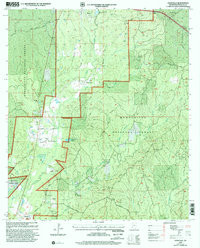 KNOXVILLE, MS HISTORICAL MAP GEOPDF 7.5X