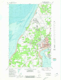 OAK HARBOR, WA HISTORICAL MAP GEOPDF 7.5