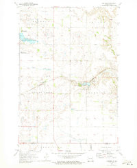 HASTINGS, ND HISTORICAL MAP GEOPDF 7.5X7