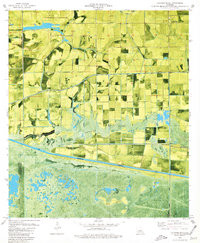 LATANIER BAYOU, LA HISTORICAL MAP GEOPDF