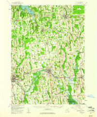 CLYDE, NY HISTORICAL MAP GEOPDF 15X15 GR