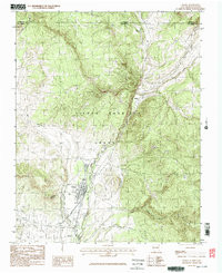 CHAMA, NM-CO HISTORICAL MAP GEOPDF 7.5X7