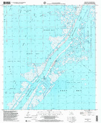 DIXON BAY, LA HISTORICAL MAP GEOPDF 7.5X