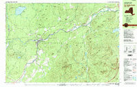 AU SABLE FORKS, NY HISTORICAL MAP GEOPDF