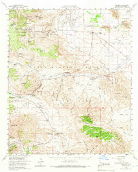 BORREGO, CA HISTORICAL MAP GEOPDF 15X15