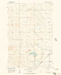 RATTLESNAKE BUTTE, MT HISTORICAL MAP GEO