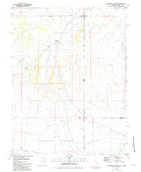 GEORGETTA RANCH, NV-UT HISTORICAL MAP GE