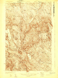ISLAND POND, VT HISTORICAL MAP GEOPDF 15
