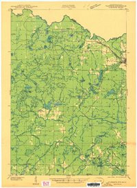 FLORENCE, WI-MI HISTORICAL MAP GEOPDF 15
