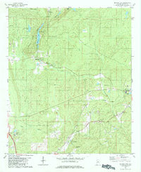 BOUNDS LAKE, AL HISTORICAL MAP GEOPDF 7.