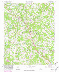 CLIMAX, NC HISTORICAL MAP GEOPDF 7.5X7.5