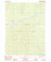 HORSE CREEK, CA HISTORICAL MAP GEOPDF 7.