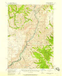 COPPERFIELD, OR-ID HISTORICAL MAP GEOPDF