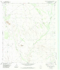 STRADDLEBUG MOUNTAIN, TX HISTORICAL MAP