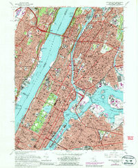 CENTRAL PARK, NY-NJ HISTORICAL MAP GEOPD