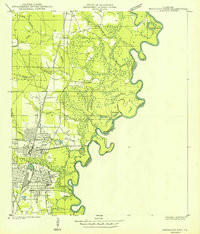 BOGALUSA EAST, LA-MS HISTORICAL MAP GEOP