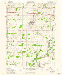WEST UNITY, OH HISTORICAL MAP GEOPDF 7.5