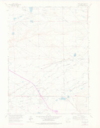 ALSOP LAKE, WY HISTORICAL MAP GEOPDF 7.5