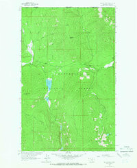 MOUNT HENRY, MT HISTORICAL MAP GEOPDF 7.
