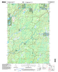 CLAM LAKE SW, WI HISTORICAL MAP GEOPDF 7
