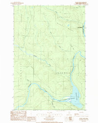 ROUND POND, ME HISTORICAL MAP GEOPDF 7.5