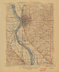 QUINCY, IL-MO HISTORICAL MAP GEOPDF 15X1