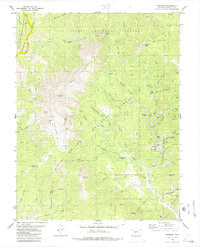 BONANZA, CO HISTORICAL MAP GEOPDF 7.5X7.