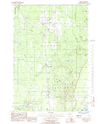 PERKINS, MI HISTORICAL MAP GEOPDF 7.5X7.