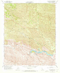 LITTLE PINE MOUNTAIN, CA HISTORICAL MAP