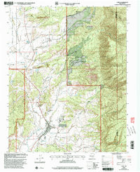 CUBA, NM HISTORICAL MAP GEOPDF 7.5X7.5 G