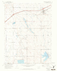 KEENESBURG, CO HISTORICAL MAP GEOPDF 7.5