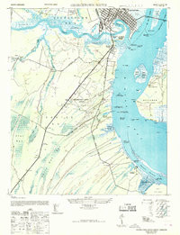 GEORGETOWN SOUTH, SC HISTORICAL MAP GEOP