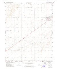 GOODWELL, OK HISTORICAL MAP GEOPDF 7.5X7