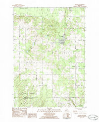 KINGSLEY, MI HISTORICAL MAP GEOPDF 7.5X7