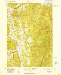HUNTINGTON, VT HISTORICAL MAP GEOPDF 7.5