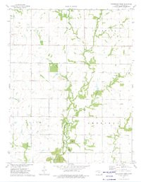 GRINDSTONE CREEK, KS HISTORICAL MAP GEOP