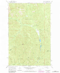 MILLER LAKE, MT HISTORICAL MAP GEOPDF 7.