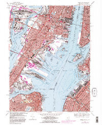 JERSEY CITY, NJ-NY HISTORICAL MAP GEOPDF