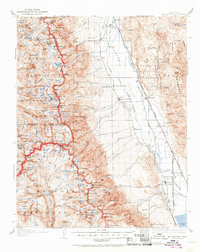 MOUNT WHITNEY, CA HISTORICAL MAP GEOPDF