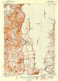 WILLSBORO, NY-VT HISTORICAL MAP GEOPDF 1