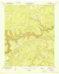 FOX CREEK, TN HISTORICAL MAP GEOPDF 7.5X