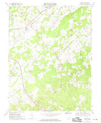 MIDLAND, VA HISTORICAL MAP GEOPDF 7.5X7.