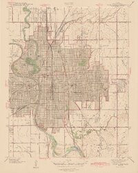WICHITA EAST, KS HISTORICAL MAP GEOPDF 7